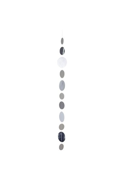 Silver rain large - L:85cm