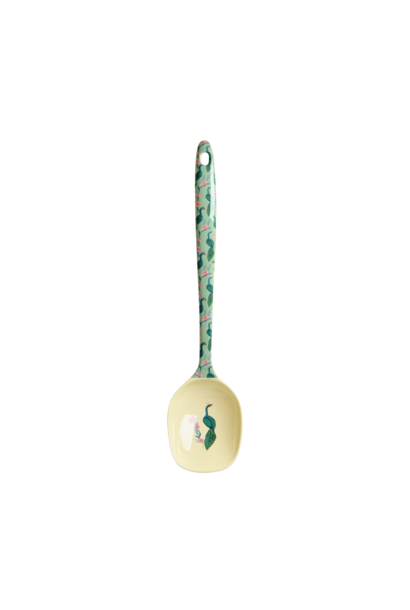 Melamine kook lepel  Peacock Power - AYNL