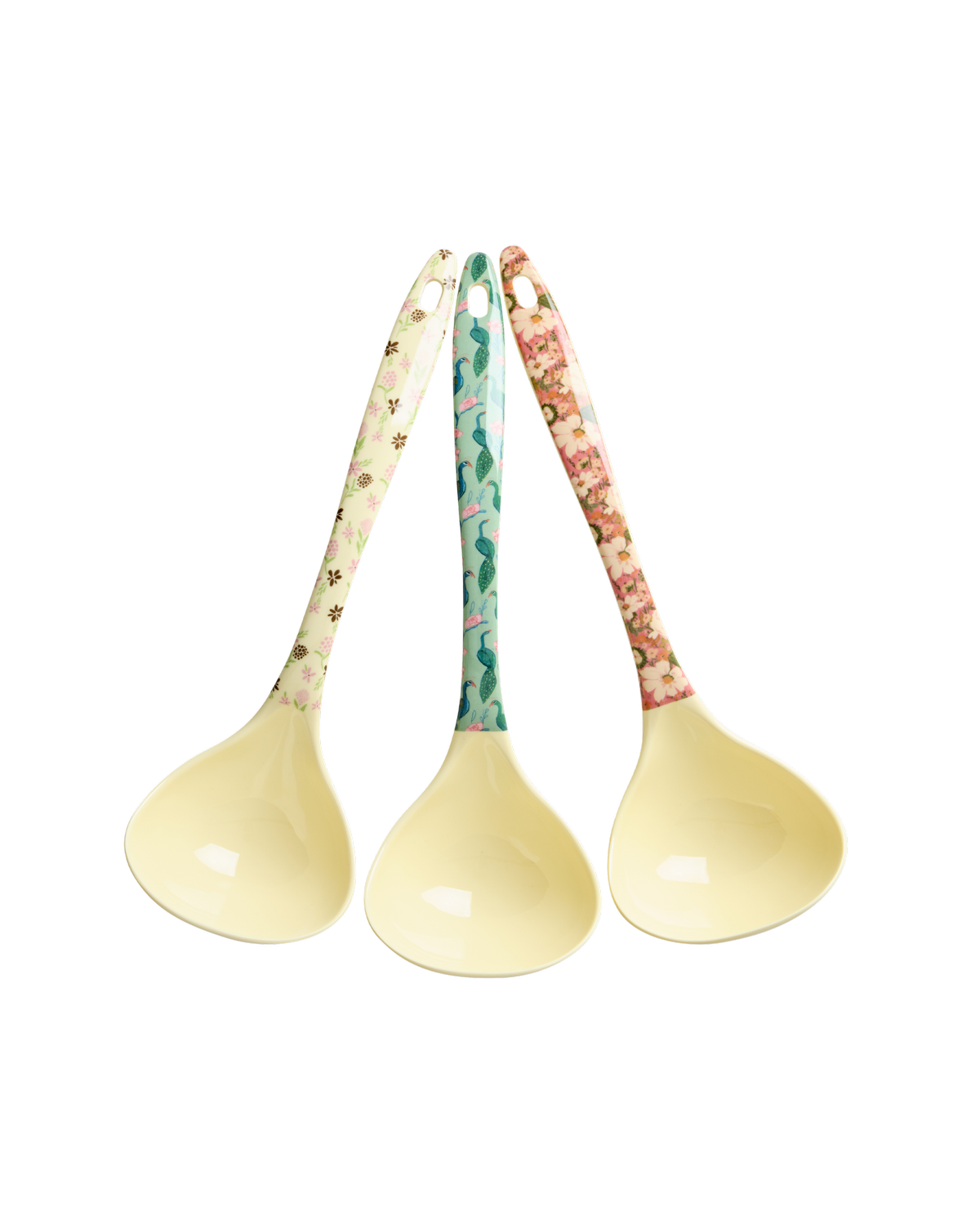 Melamine soep lepel  Hacienda Flower - AYNL-3