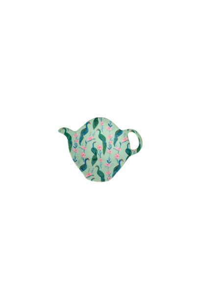 Melamine theetipje Peacock Power - AYNL