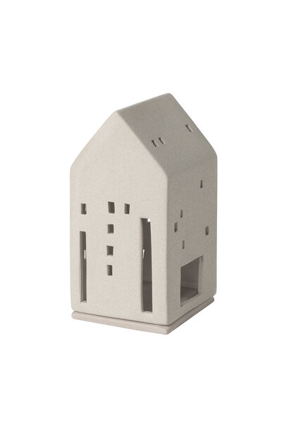Light house Colourful beige -  B:7,5cm, H:8cm, D:14,8cm