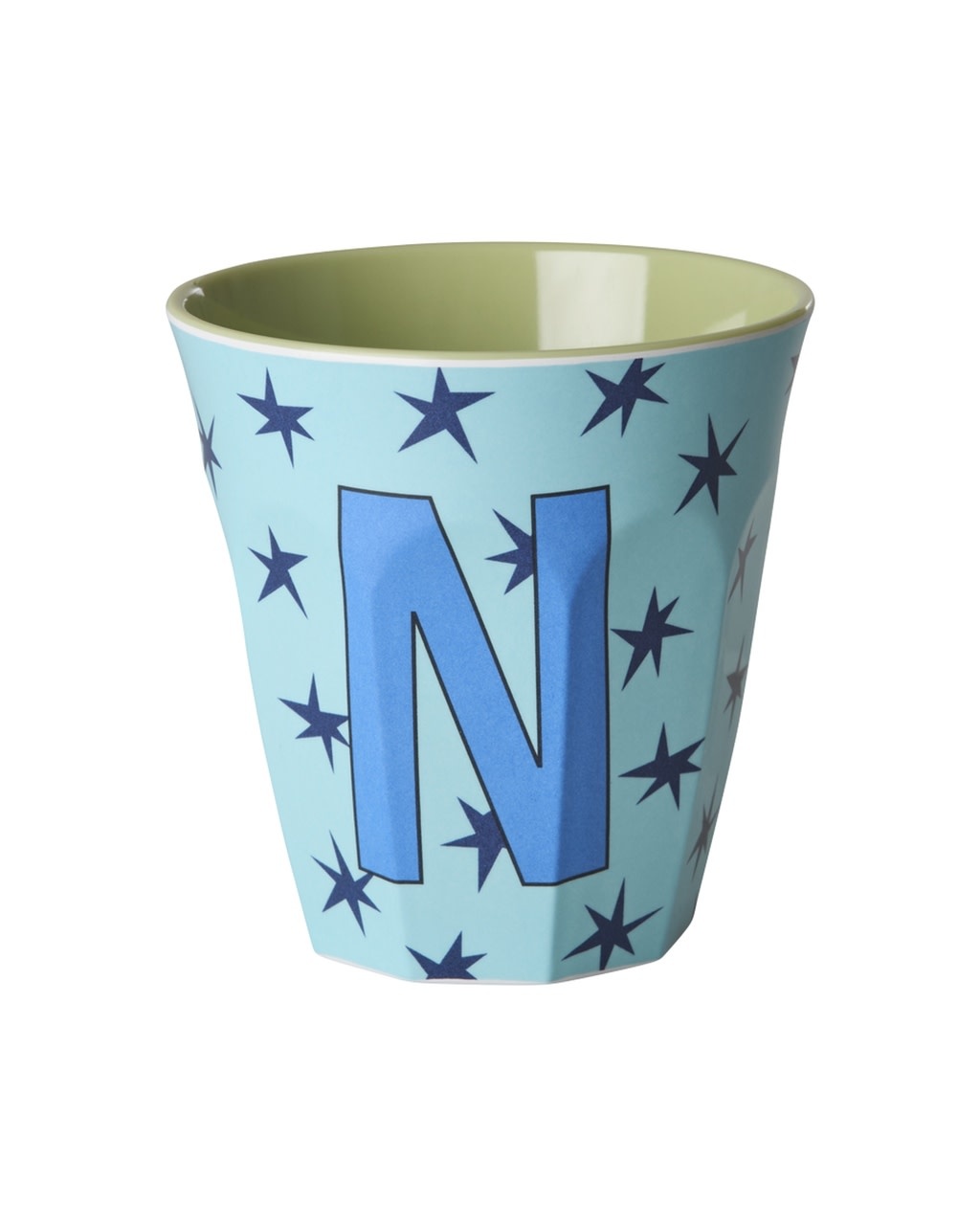 Melamine beker letter N Stars medium 250ml-1