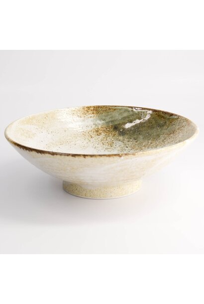 Ramen kom 1400ml Yukishino brown/white 24x7.5cm *
