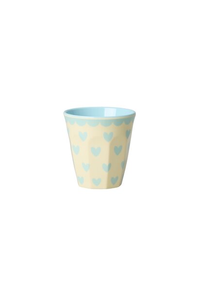 Melamine espresso beker Favorite Hearts dark mint 80ml