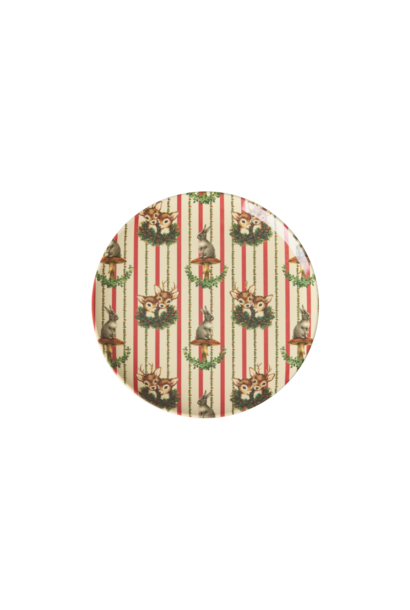 Melamine dessert bord Sweet Forest creme
