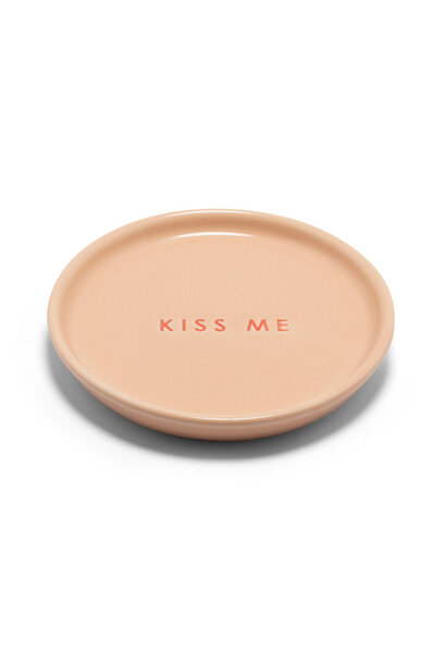 Petit four bord KISS ME camel ø8.5cm