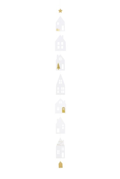 Ketting House Wintertown 83,5cm