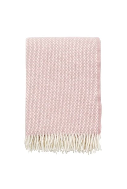 Plaid wol Preppy misty rose - 100% woven lambswool