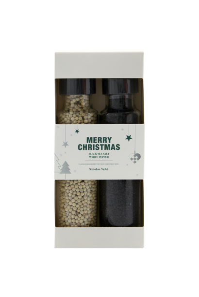 Zout & peper - Black sea salt & white pepper - 320gram