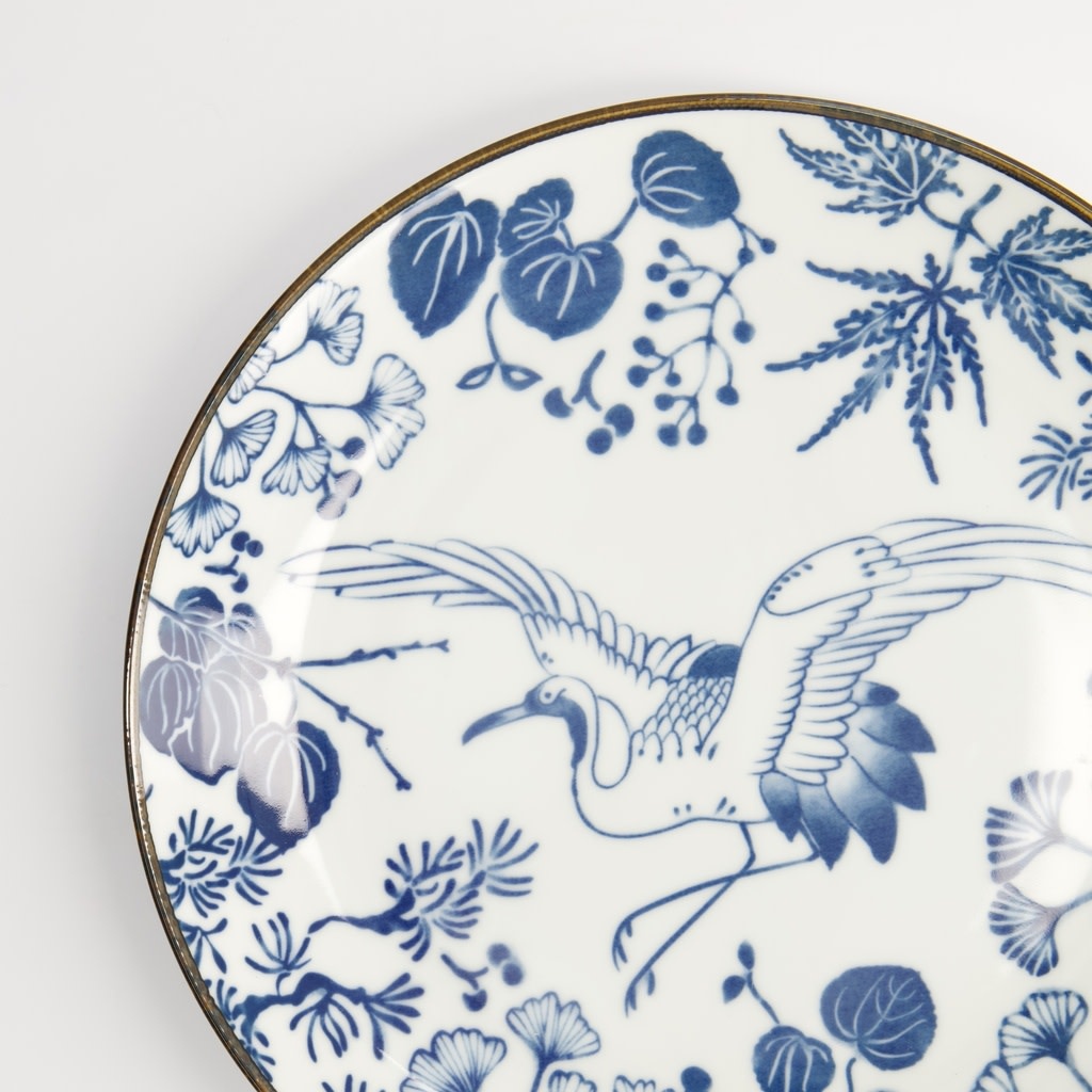 Diner bord Flora Japonica Crane 25.7x3cm-2