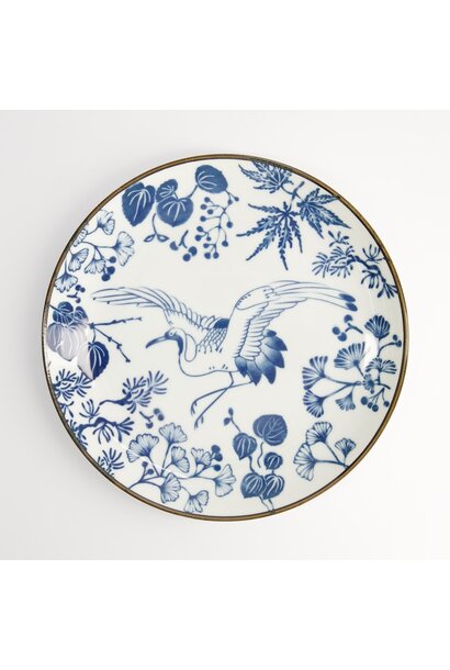 Diner bord Flora Japonica Crane 25.7x3cm