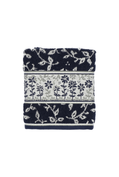 Keuken handdoek Daydream dark blue GOTS