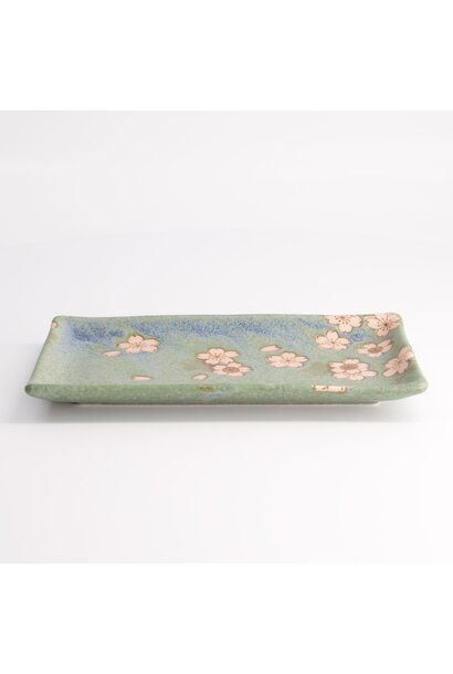 Bord Sakura green 22.5x12.7cm