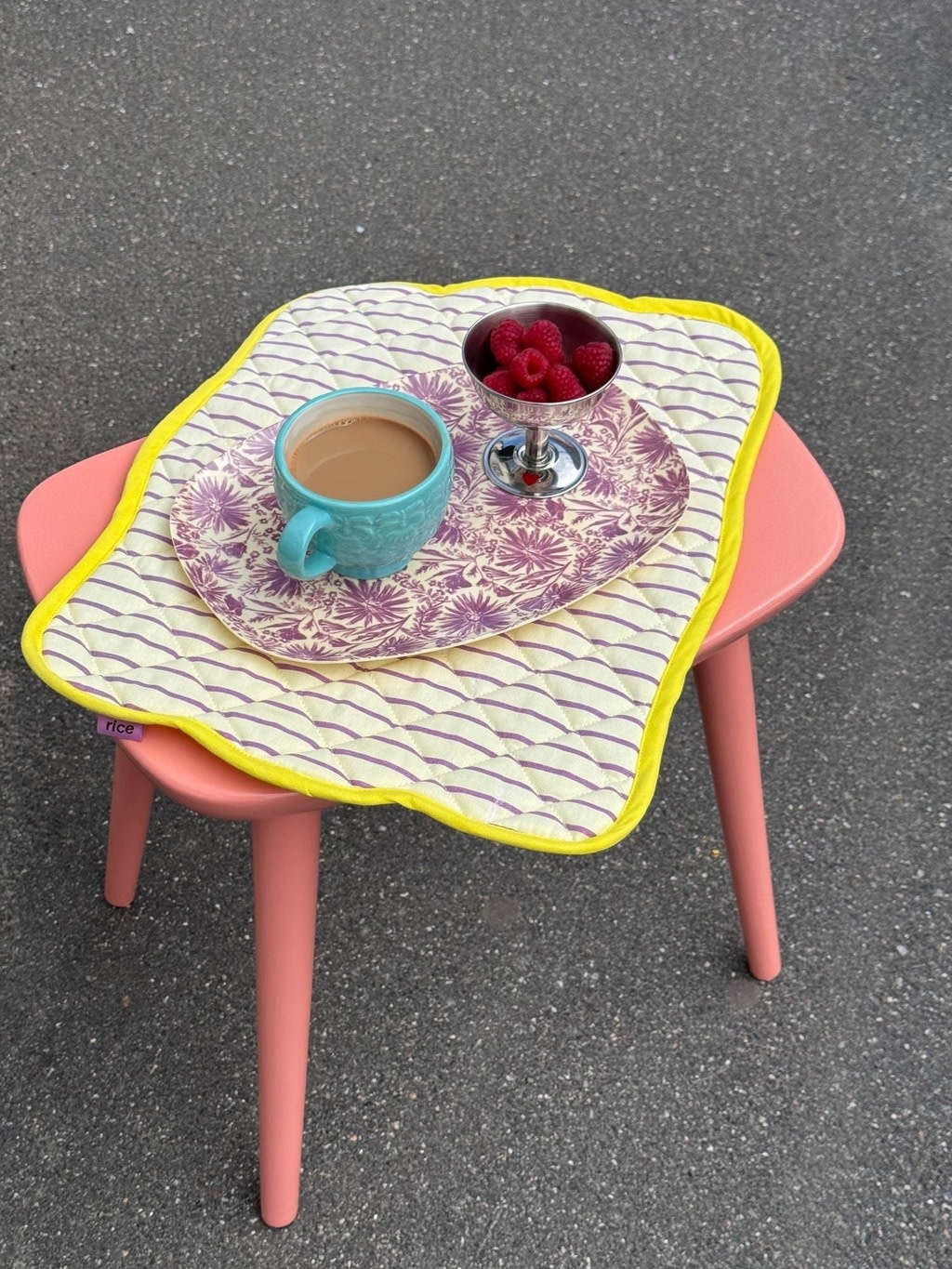 Melamine ovaal bord Flower Press-2