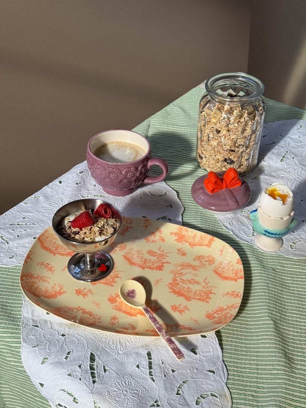 Melamine ovaal bord Toile de Rice-2