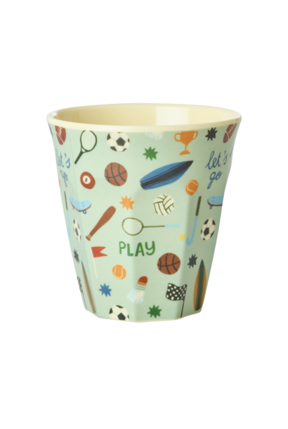 Melamine beker medium Sports 250ml