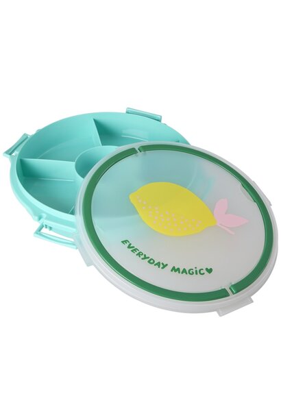 Picknick / Snack food box mint met Lemon