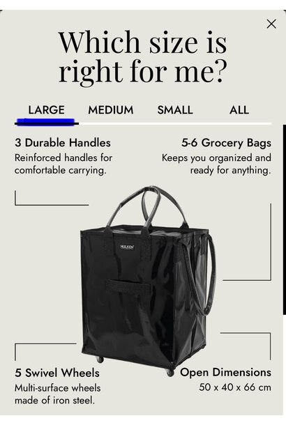 Hulken Bag large - chocolate brown