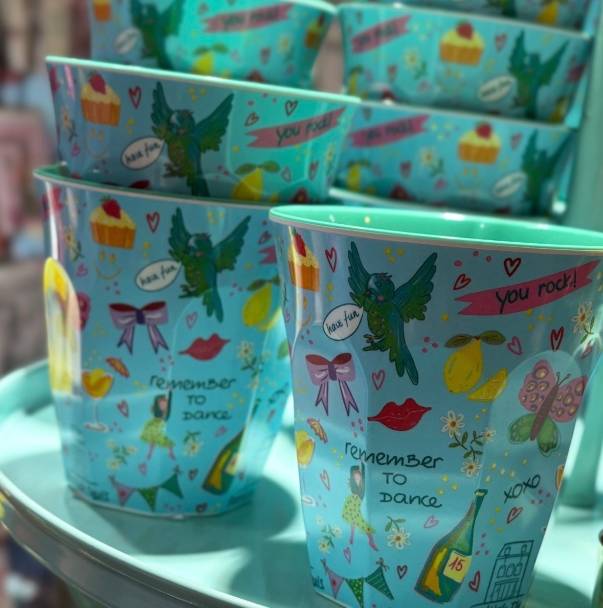 Melamine beker FESTIVE Heerlijck Thuis medium 250ml-4