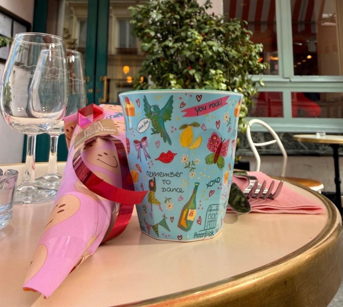 Melamine beker FESTIVE Heerlijck Thuis medium 250ml-3