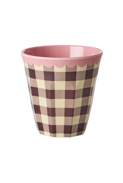 Melamine beker medium Check Me Out 250ml