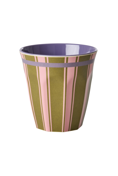 Melamine beker medium Stripe Delight 250ml