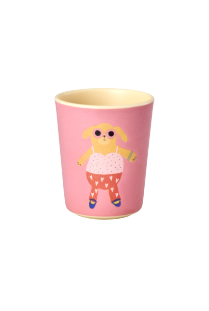 Melamine Kids beker Dog - 150ml matte finish