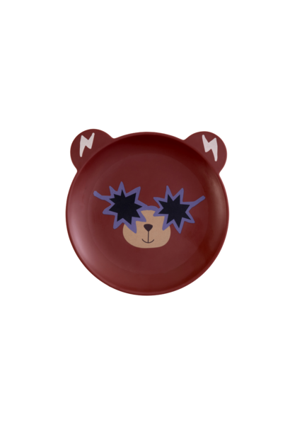 Melamine Kids bord Bear matte finish