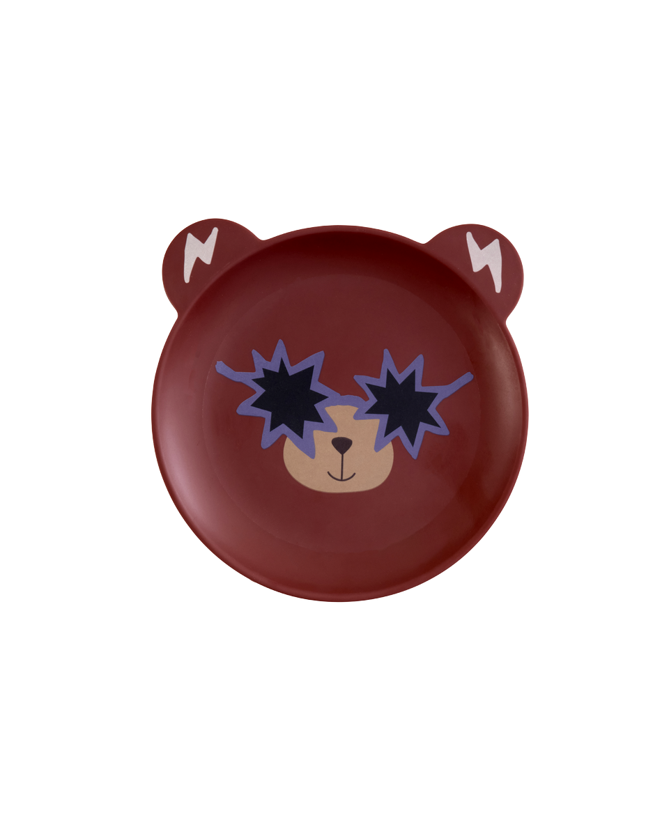 Melamine Kids bord Bear matte finish-1
