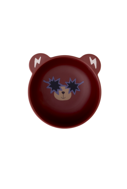 Melamine Kids kom  Bear - 350ml matte finish