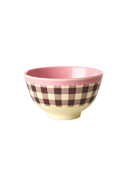 Melamine kom small Check Me Out 300ml