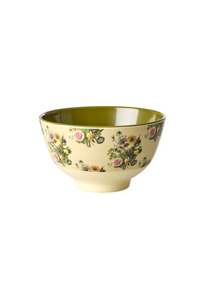 Melamine kom small Retro Bouquet 300ml