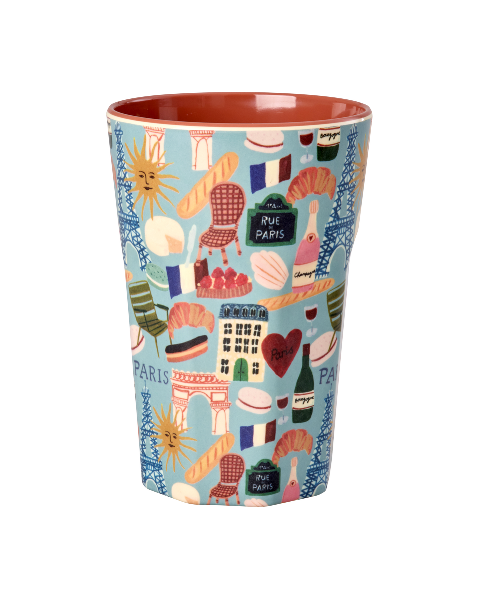 Melamine Tall beker Paris Mon Amour 400ml-1