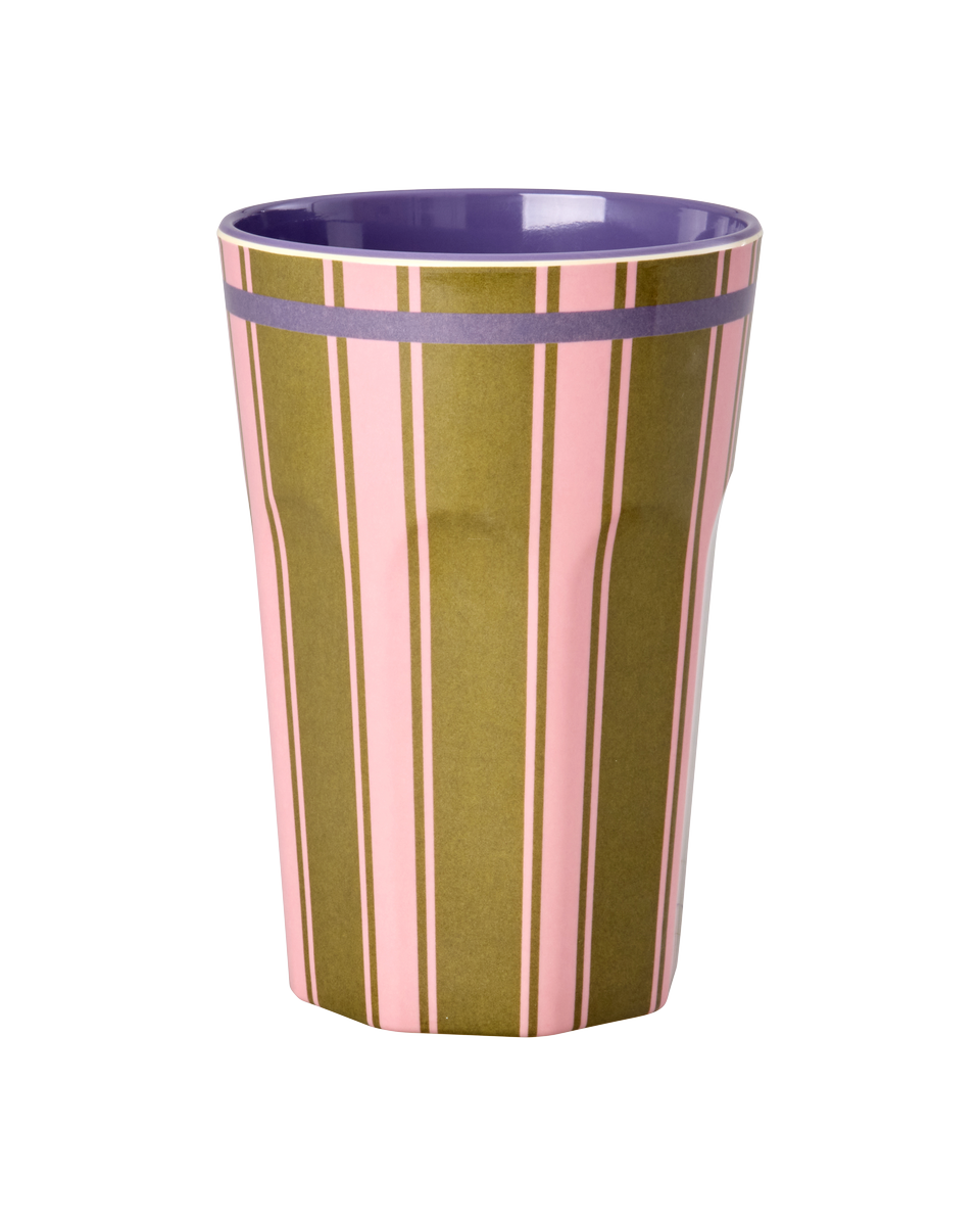 Melamine Tall beker Stripe Delight 400ml-1