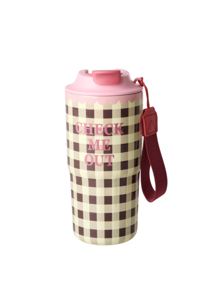 SS Thermos beker 550ml Check Me Out