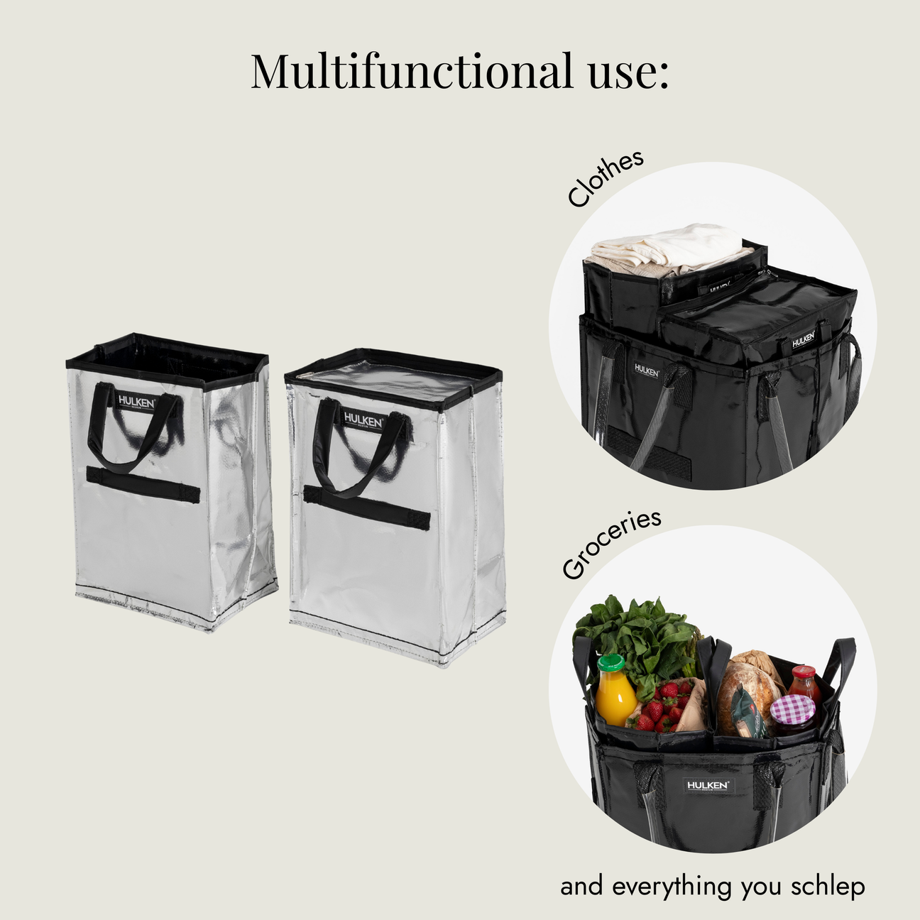 Hulken Tidy Chill medium silver-7