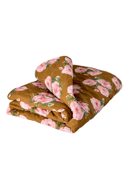 Plaid / Quilt Floral Fiesta Rose 130x180cm