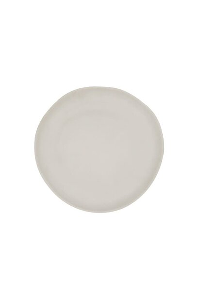 Melamine diner bord Emma naturel - 26x1,7cm