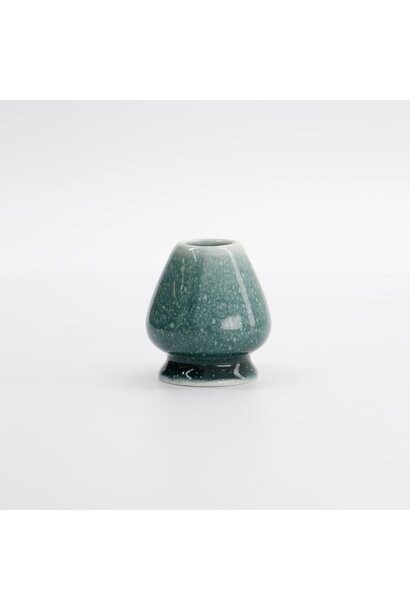 Matcha garde / whisk stand Chasen Naoshi green 6.5x6cm