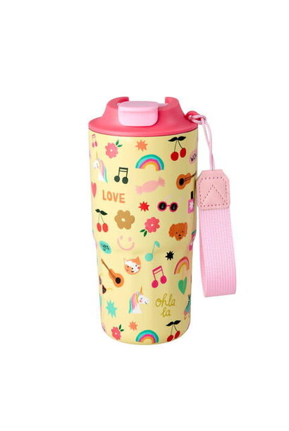 SS Thermos beker 550ml Unicorn Love