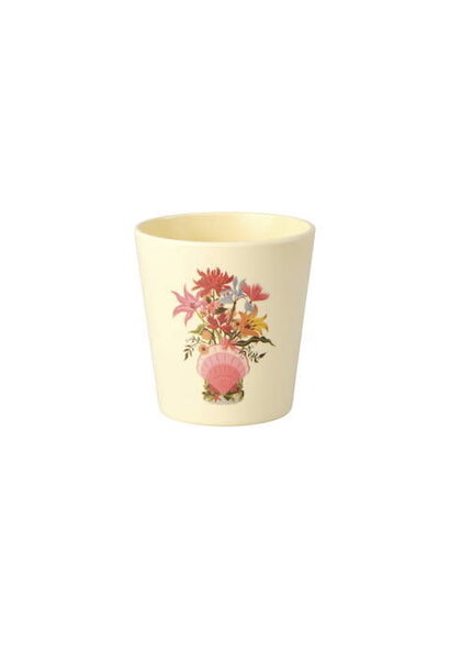Sushi beker Chinese print soft yellow