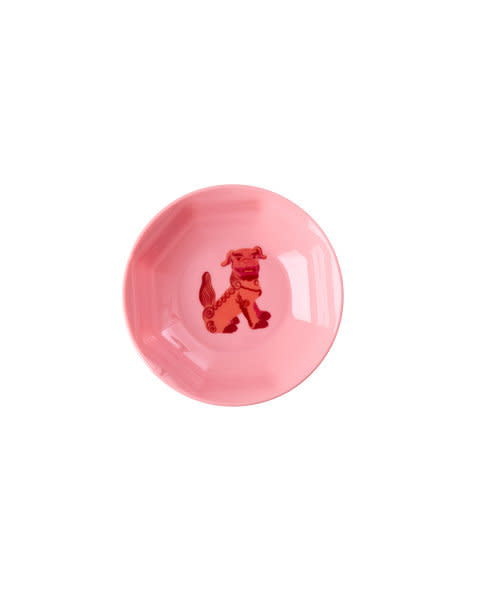 Sushi dip / saus schaaltje Chinese print soft pink-1