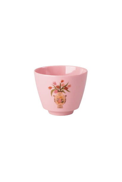 Sushi Thee beker Chinese print soft pink