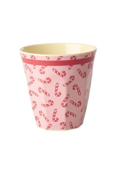 Melamine beker medium Candy Cane 250ml