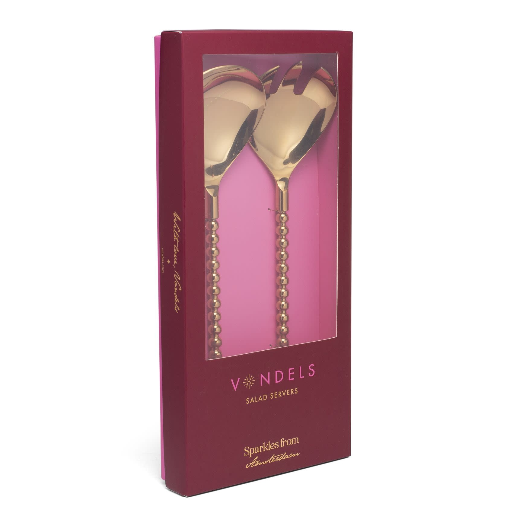 Slabestek stainless steel gold set/2 - w/box-2