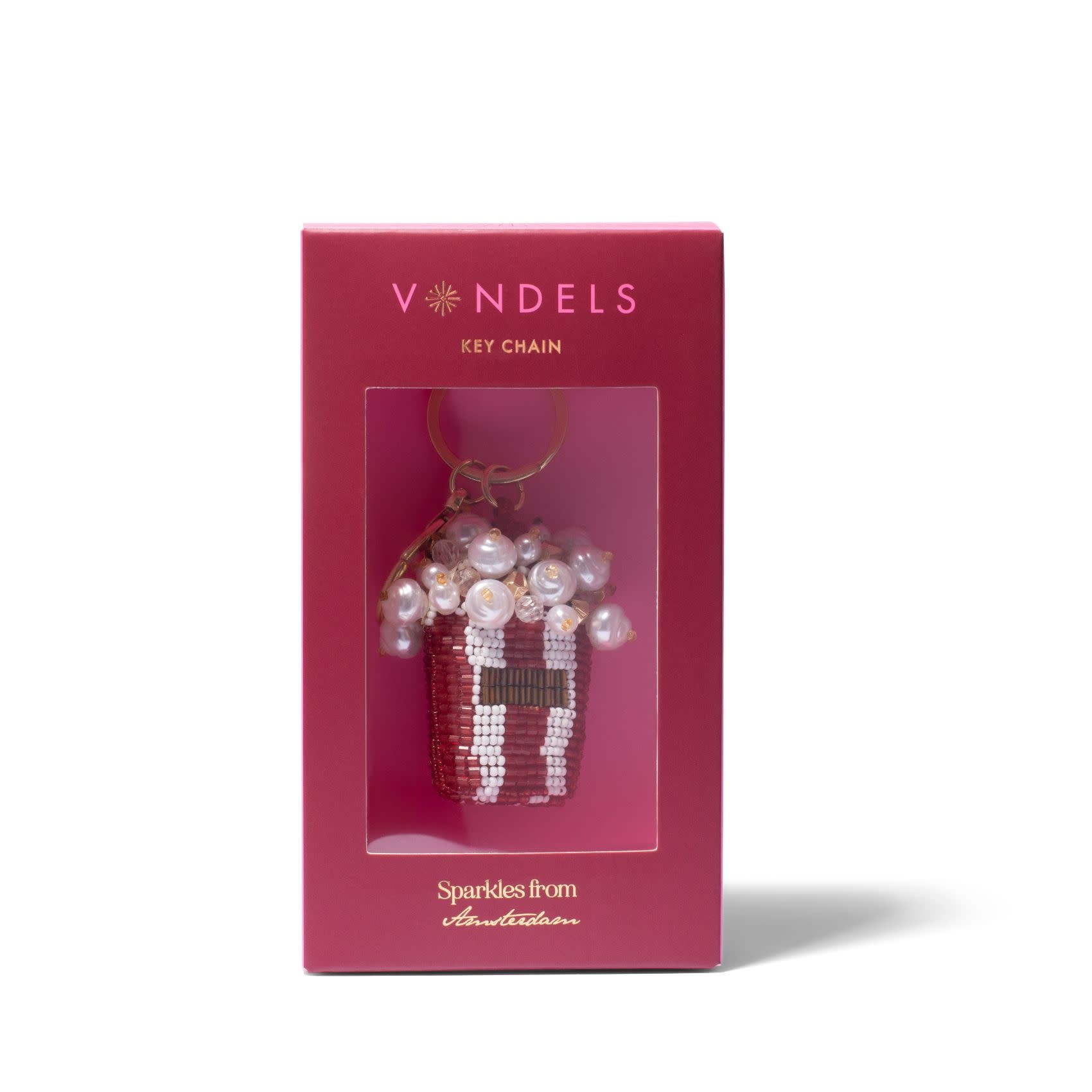 Sleutelhanger Popcorn white/red w/box-2