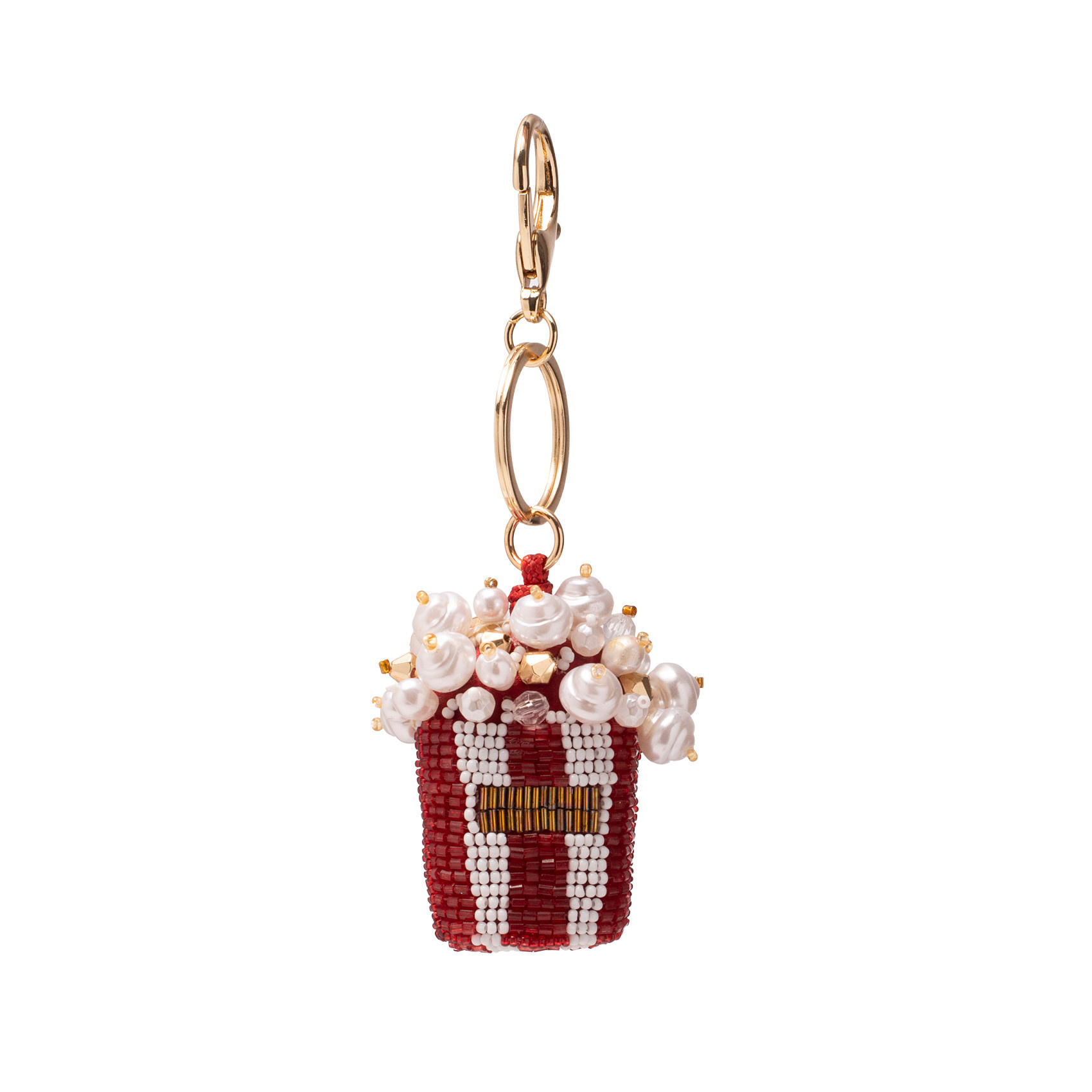 Sleutelhanger Popcorn white/red w/box-3