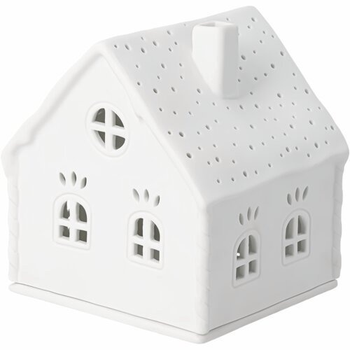 Light house Candy Cane house - 11,8x10,9x13,5cm-1