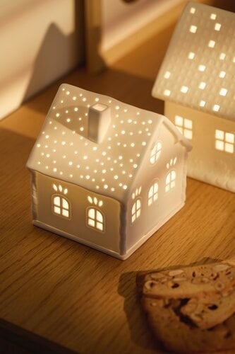 Light house Candy Cane house - 11,8x10,9x13,5cm-2