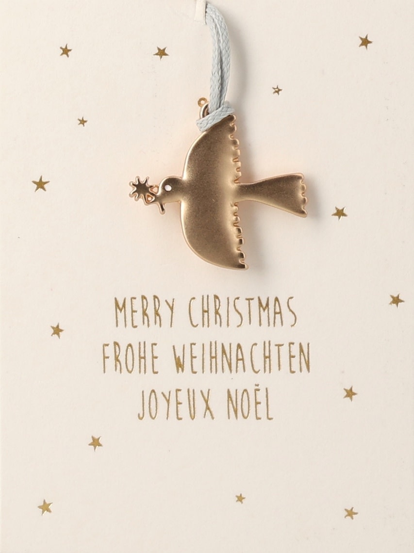 Mini ornament card Bird-1